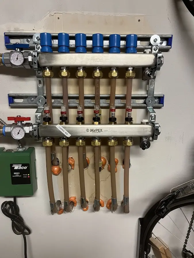 Plumber performing Leak Detection at a residential property in Griffin